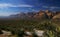 Red Rock Canyon, Desert and Mountains in Nevada