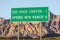 Red Rock Canyon Nevada Desert Highway Sign