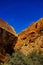 Red Rock Canyon State Park features scenic desert cliffs, buttes and spectacular rock formations