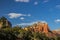 Red Rock Cliff In Arizona High Desert