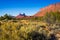 Red Rock Formation in the Castle Valley