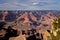 Red Rock formations at the Grand Canyon landscape at the South Rim, Arizona