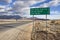 Red Rock Highway Sign near Las Vegas