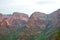 Red Rock Landscape in Colob Canyon, Zion National Park, Utah