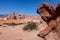 Red rock landscape of Quebrada de Cafayate, Salta, Argentina