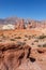 Red rock landscape of Quebrada de Cafayate, Salta, Argentina