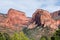 Red rock scenery at Kolob Canyons in Zion National Park