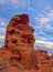 Red rock structure in Valley of Fire, Nevada, USA