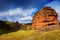 Red rocks at Alto Tajo in autumn