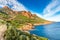 Red rocks of Esterel Massif-French Riviera,France