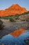 Red Rocks Mountain Reflection