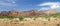 The Red Rocks of Sedona, panorama view of the Lee Mountain Summit