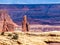 Red rocks shining int he sunlight at Canyonlands National Park, UT, USA