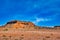 Red rocky outcrop in the Western Australian outback, Mount Magnet