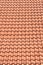 Red roof clay tiles