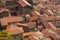 Red roofs in amazing french town Puy-en-Velay, France France