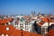 Red roofs of Old Town, Prague