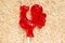 Red rooster lollipop
