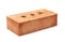 Red rough ceramic brick