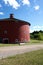 Red Round Barn Back