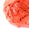 Red rubber band ball