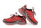 Red running sport shoes