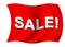 Red Sale flag