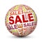 Red sale globe