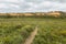 Red sand dunes in St. Lucia wetlands park in South Africa