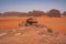 Red Sands in Remote Desert