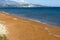 Red sands of xsi beach, Kefalonia, Ionian Islands, Greece