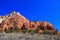 Red Sandstone Desert Bluff in New Mexico