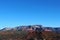 A red sandstone and white limestone mesa landscape in Sedona, Arizona, USA