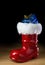 Red Santa boot