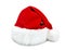 Red Santa hat isolated