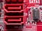 Red sata port on motherboard
