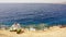 Red Sea coastline in Sharm El Sheikh, Egypt
