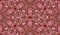 Red seamless pattern. Amusing delicate soap bubble