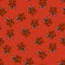 Red seamless pattern with ladybugs. Vector illustration