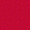 Red seamless regular kaleidoscopic fractal pattern