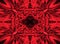 Red shattered kaleidoscope pattern