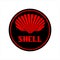 Red shell and black circle