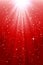 Red shiny christmas background