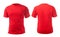 Red Shirt Design Template