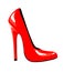 Red shoe