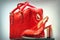 Red shoe and bag