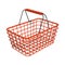 Red shop basket