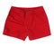 Red short girl pant isolated