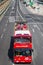 Red Sightseeing Tour Bus in Lisbon