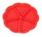 Red silicone form Viennese wafers
